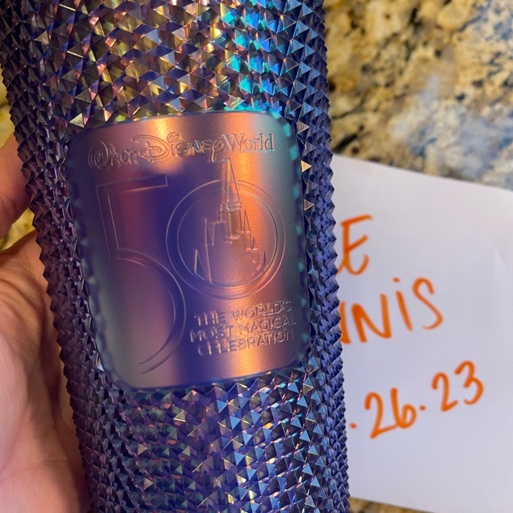 Disney Starbucks 50th Anniversary Tumbler